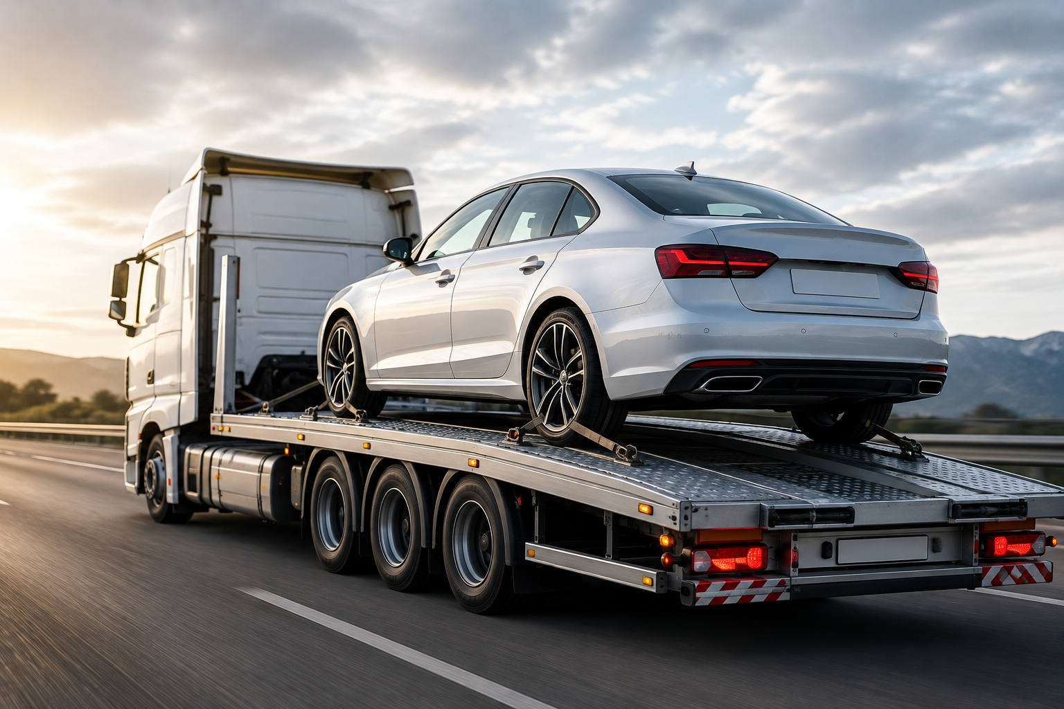 Samochód – transport do Polski